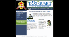 Desktop Screenshot of dogguard.trimworkslawncare.com
